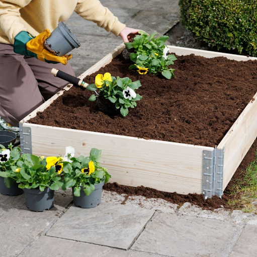 raised garden bed