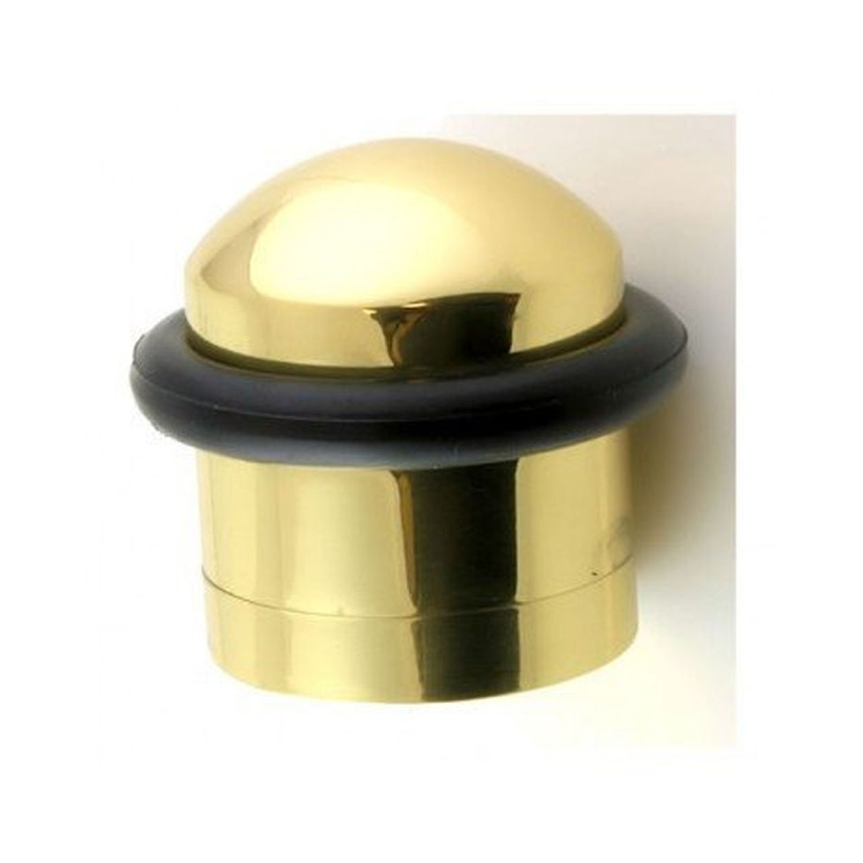 Select Dome Door Stop - Polished Brass