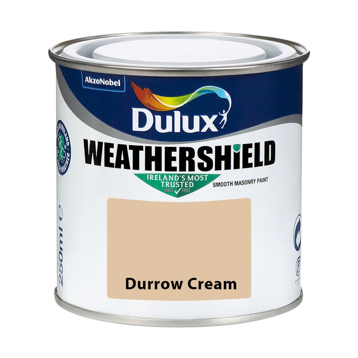 Dulux Weathershield Smooth Masonry Durrow Cream 250ml