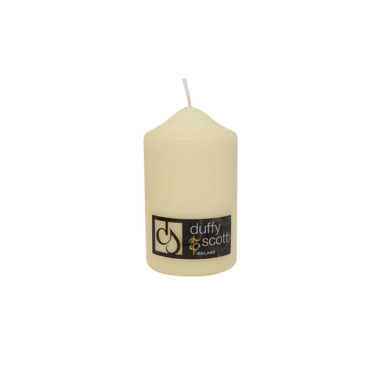 100 x 70 mm Ivory Pillar Candle