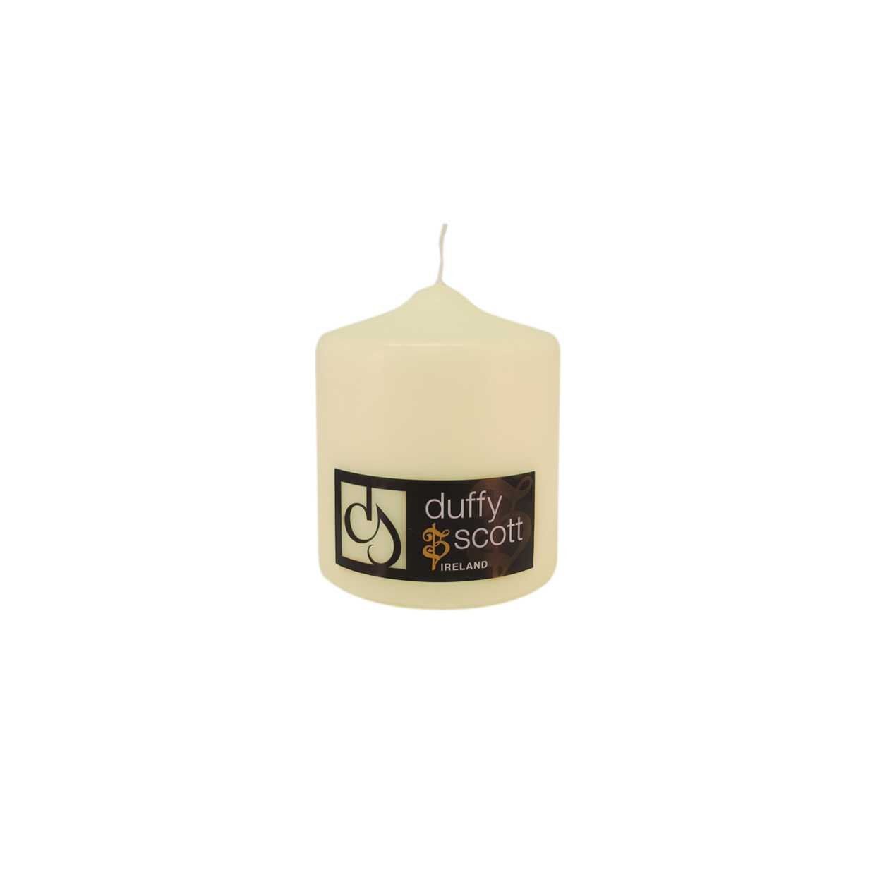 100 x 80 mm Ivory Pillar Candle