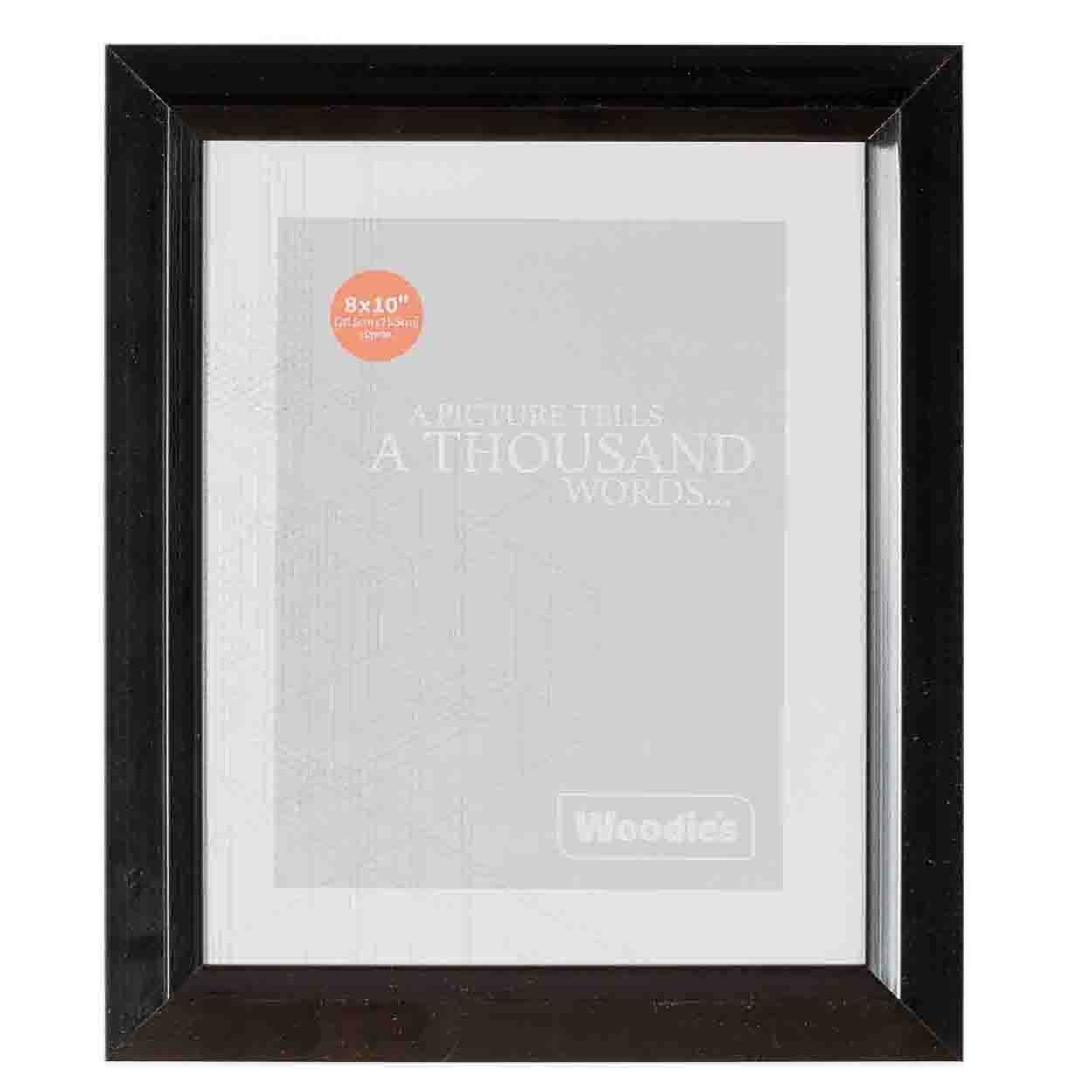 Photo Frame Black 20X25cm (10''X8'')