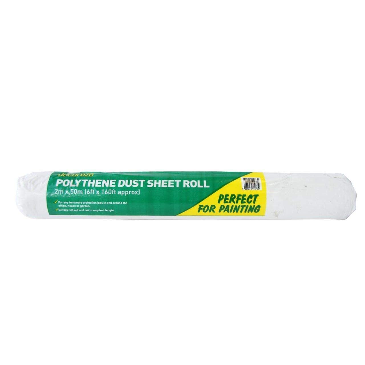 Decoreze Dust Sheet Roll (50m x 2m)