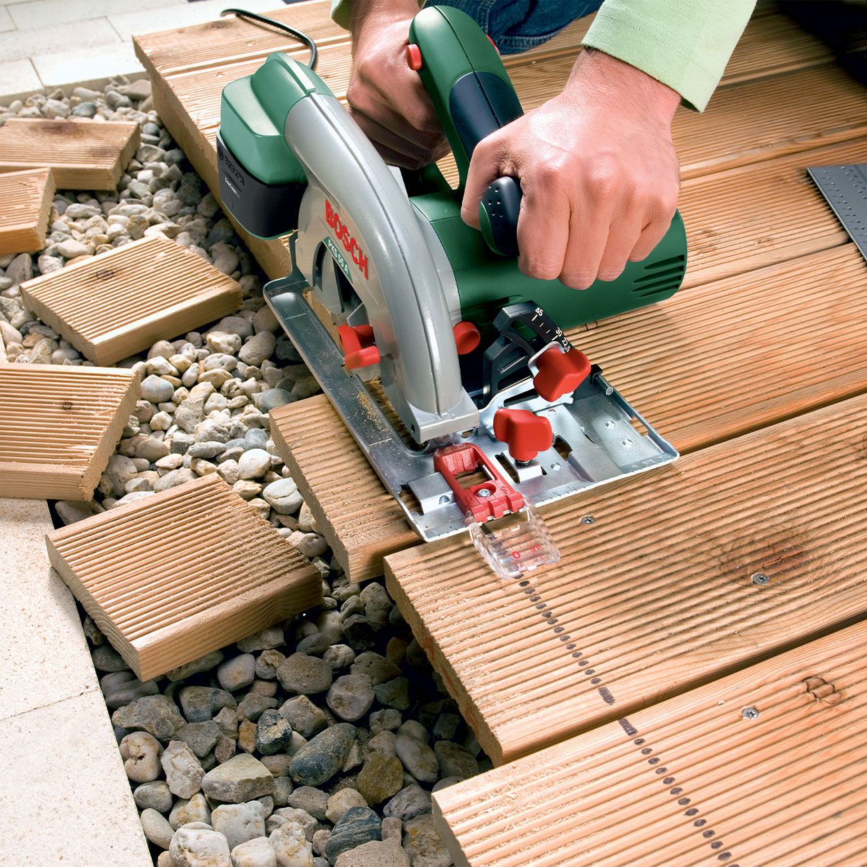 Løft dig op Målestok shuffle Bosch PKS 55 Circular Saw | Woodie's