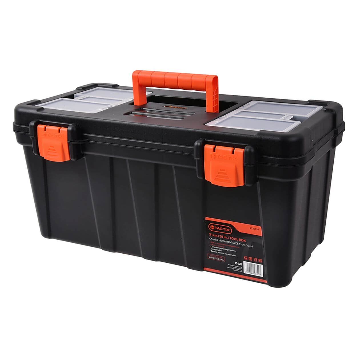 Tactix 20 Plastic Tool Box