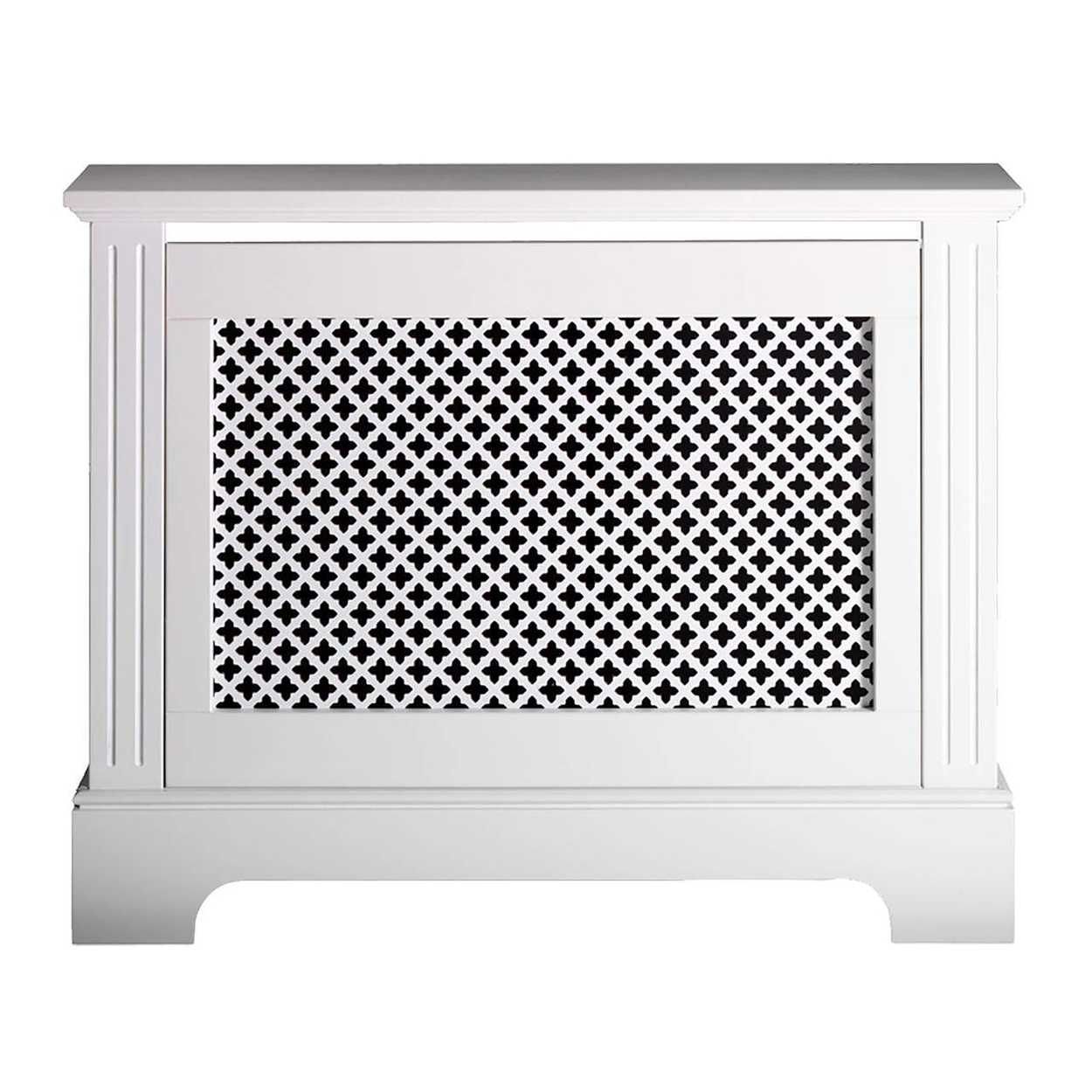 Tema Georgian Radiator Cover White - Small