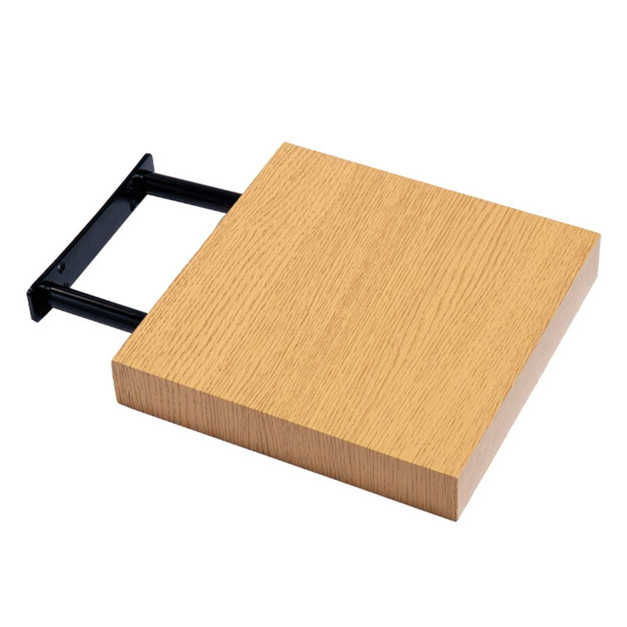 Woodies floating shop shelves