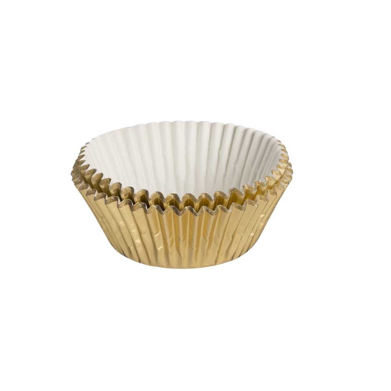 Gold Foil Cupcake Cases pack of 32