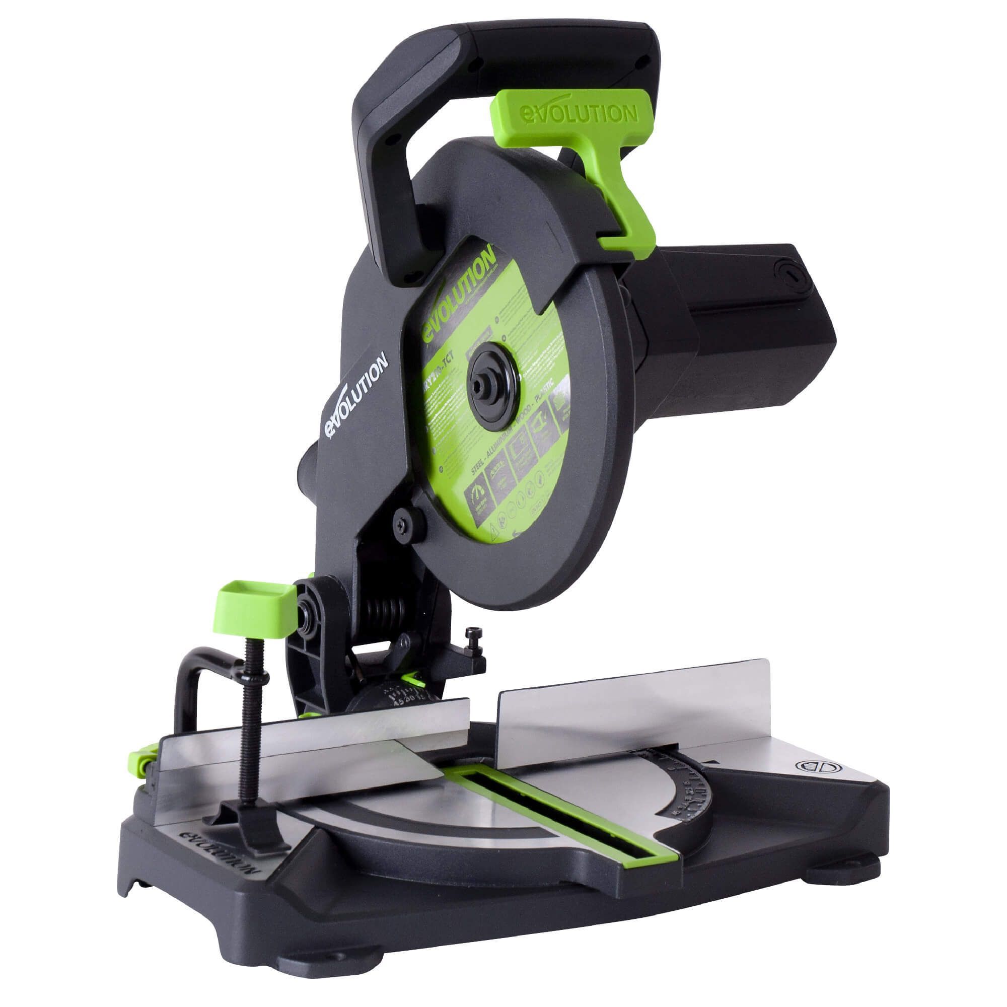 Evolution compound hot sale mitre saw