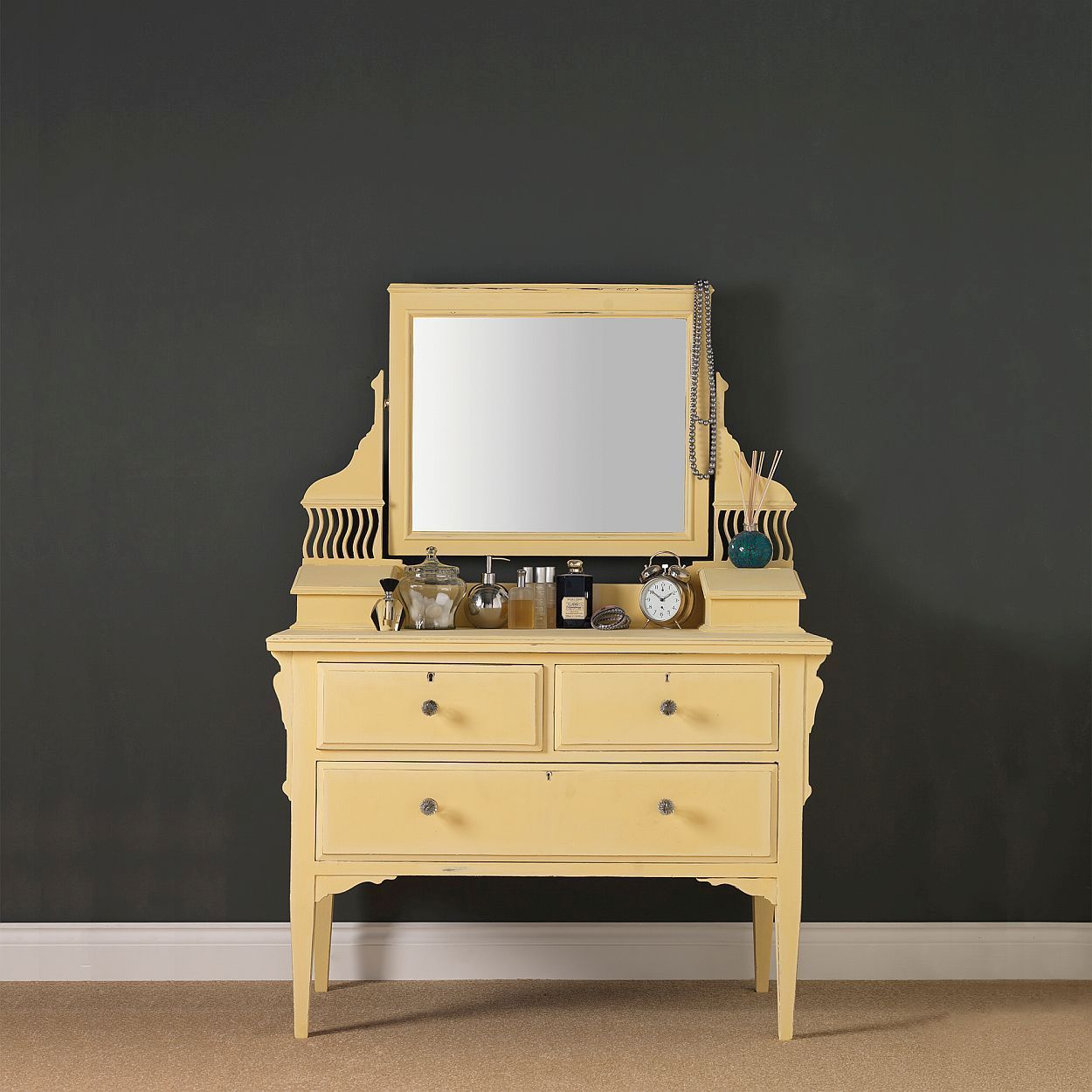 Mustard top furniture paint