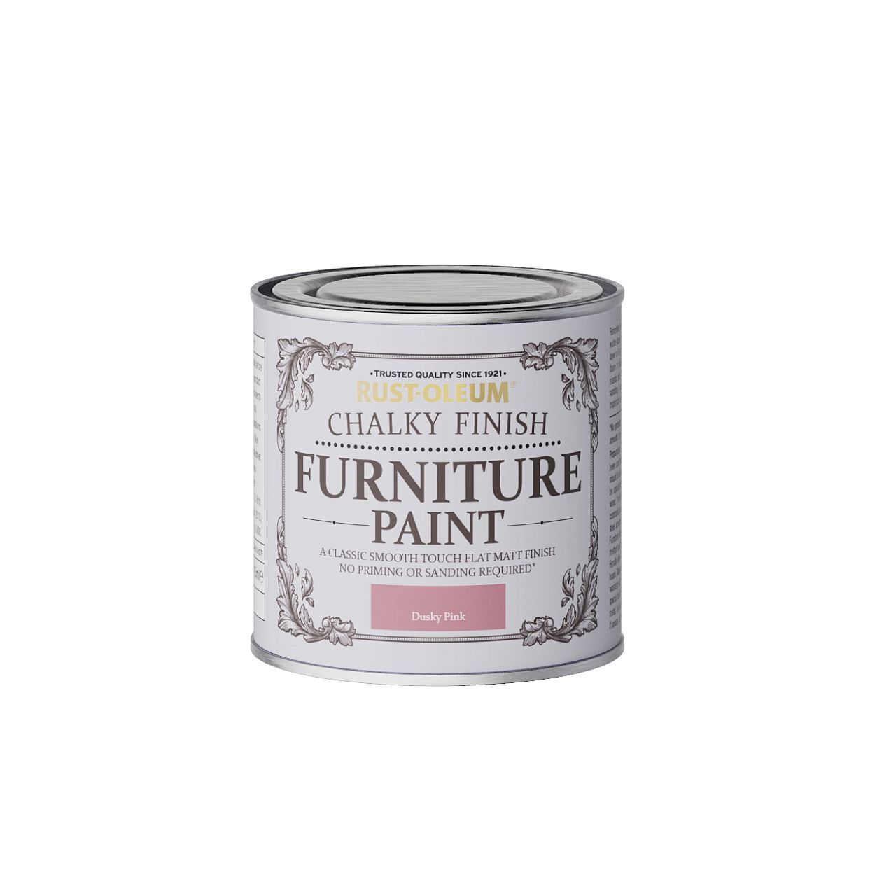 Rust Oleum Chalky Finish Furniture Paint Dusky Pink 125ml Woodie s
