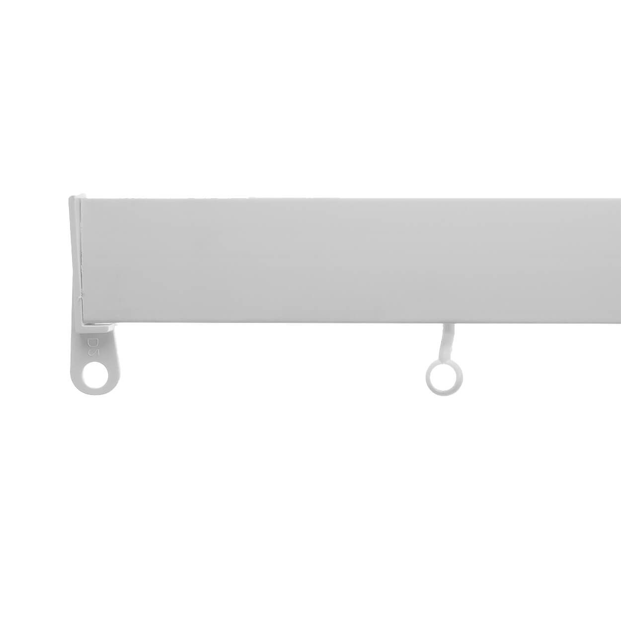 Deluxe Swish 200cm Complete Curtain Track - White
