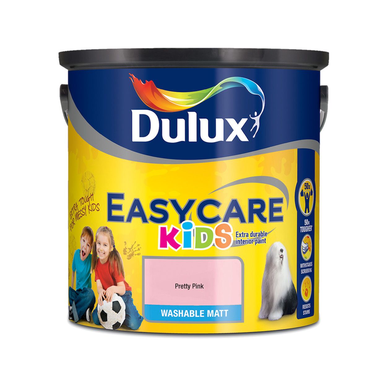 Dulux Kids Easycare Pretty Pink 2.5L