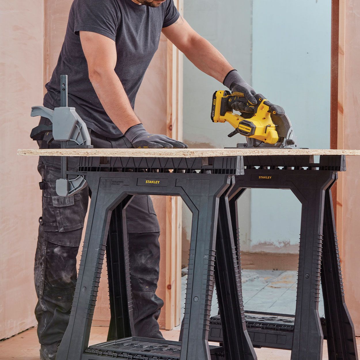 Stanley Junior Saw Horse Twin pack 