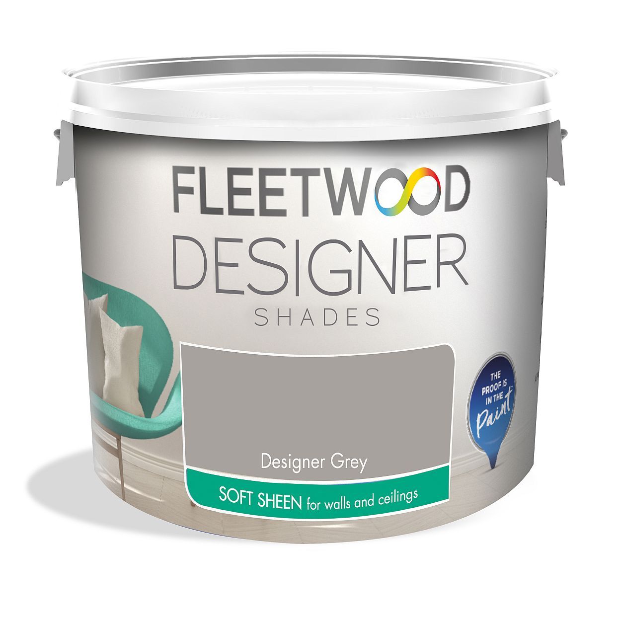 Fleetwood 10 Litre Designer Sheen Designer Grey