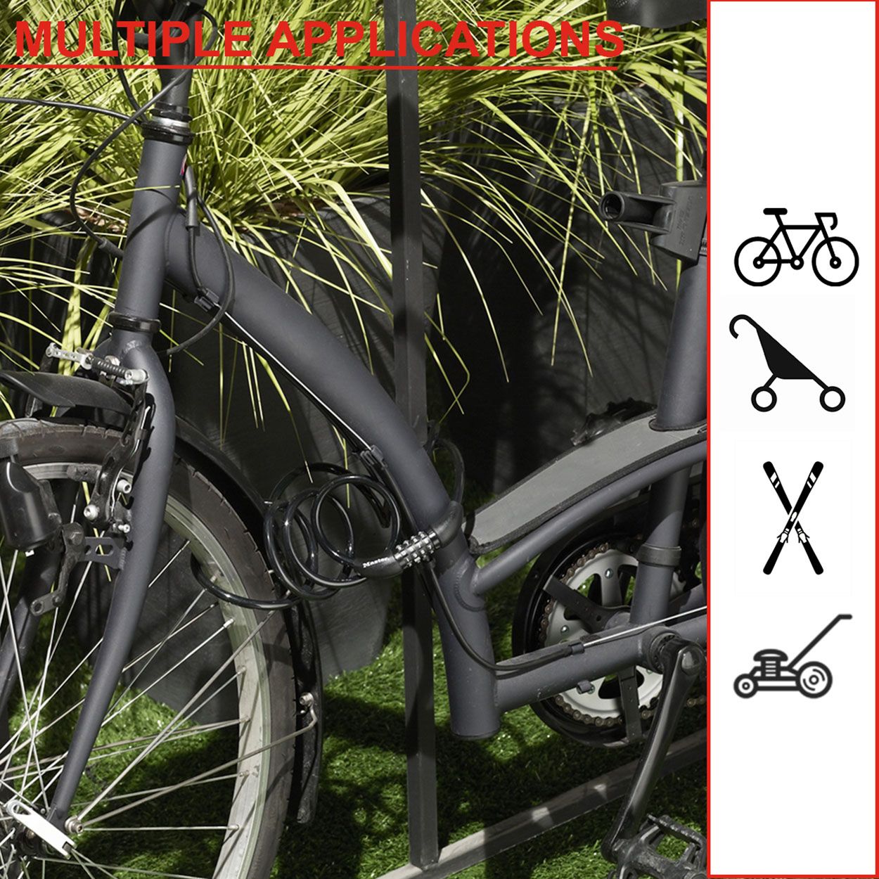 Master lock hot sale bike cable