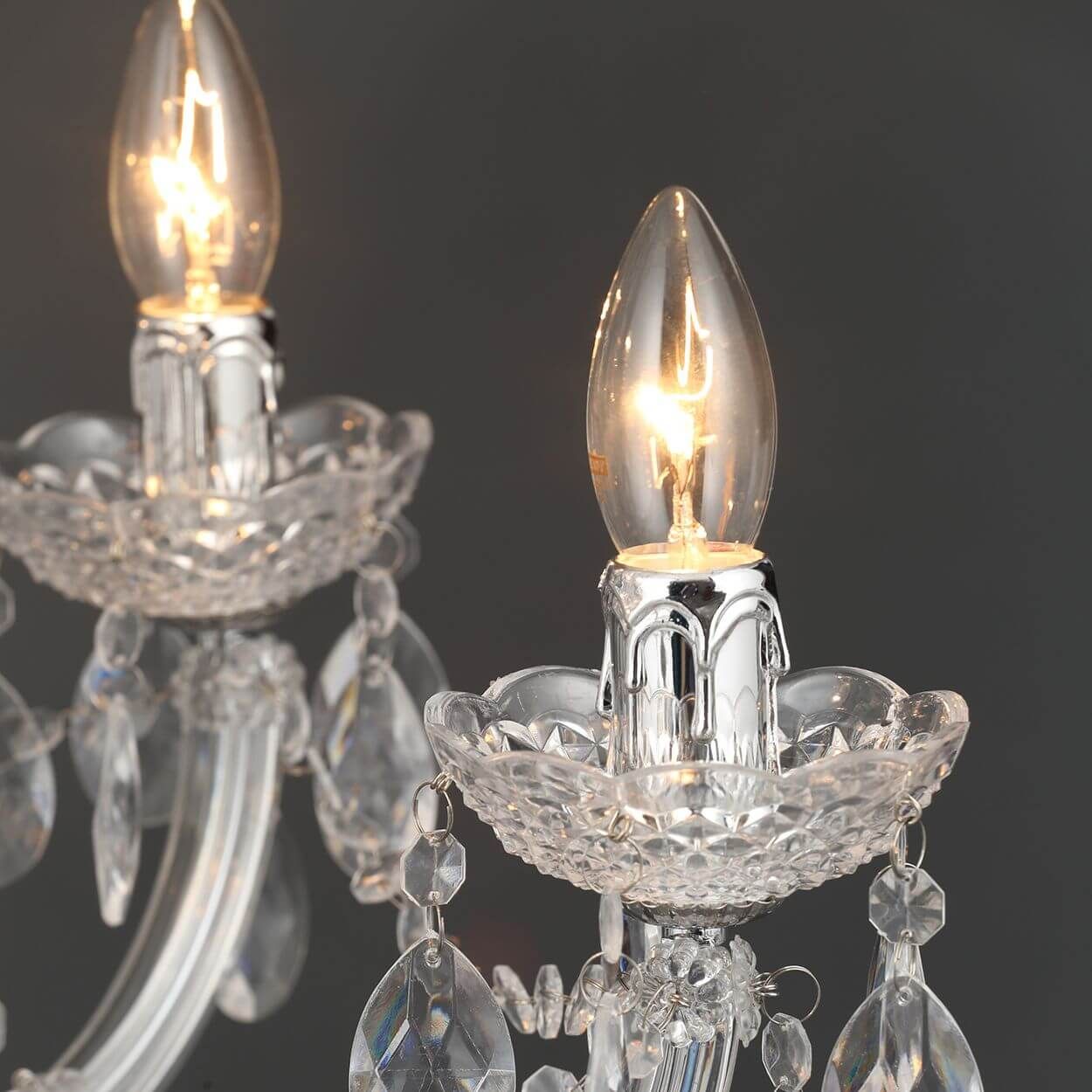 Marie Therese 9 Light Chandelier Clear