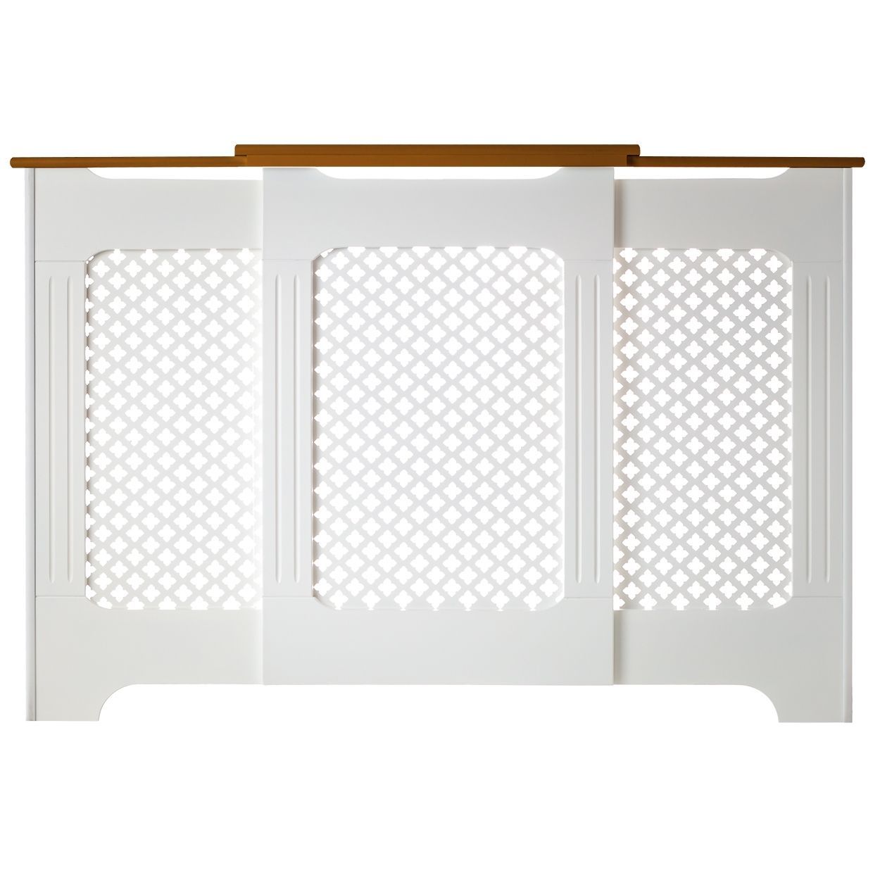 Tema Two Tone Classic Adjustable Radiator Cover - Large