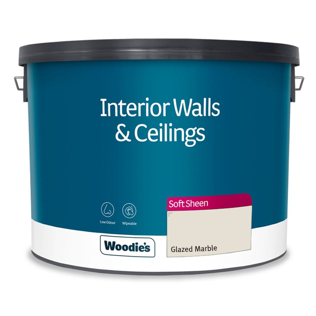 Woodie's Vinyl Soft Sheen Glazed Marble 10Ltr