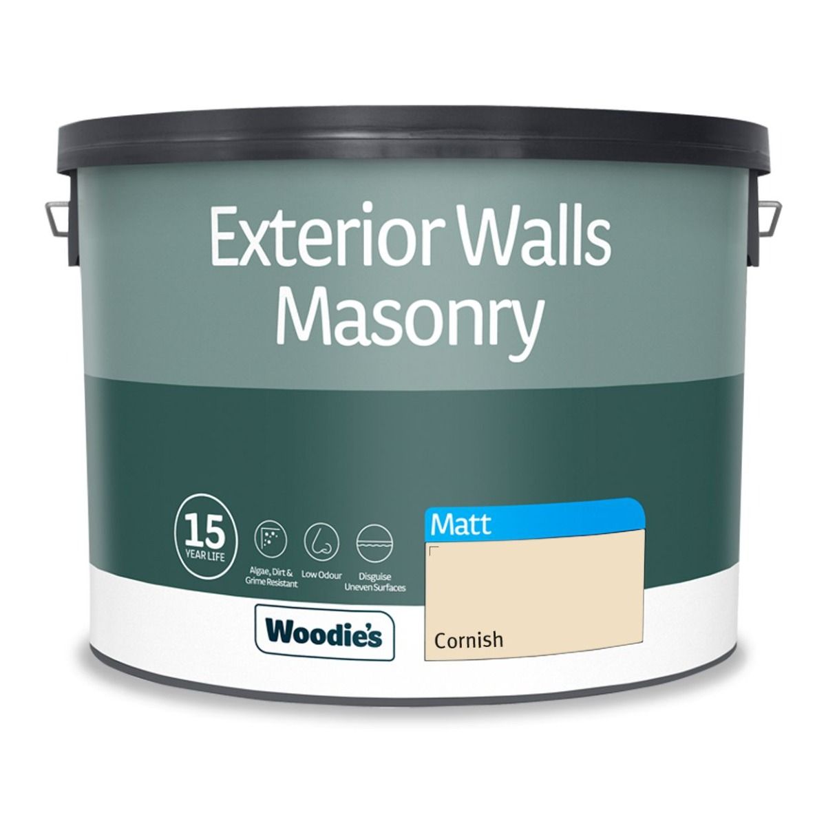 Woodie s Exterior Masonry Cornish 10Ltr