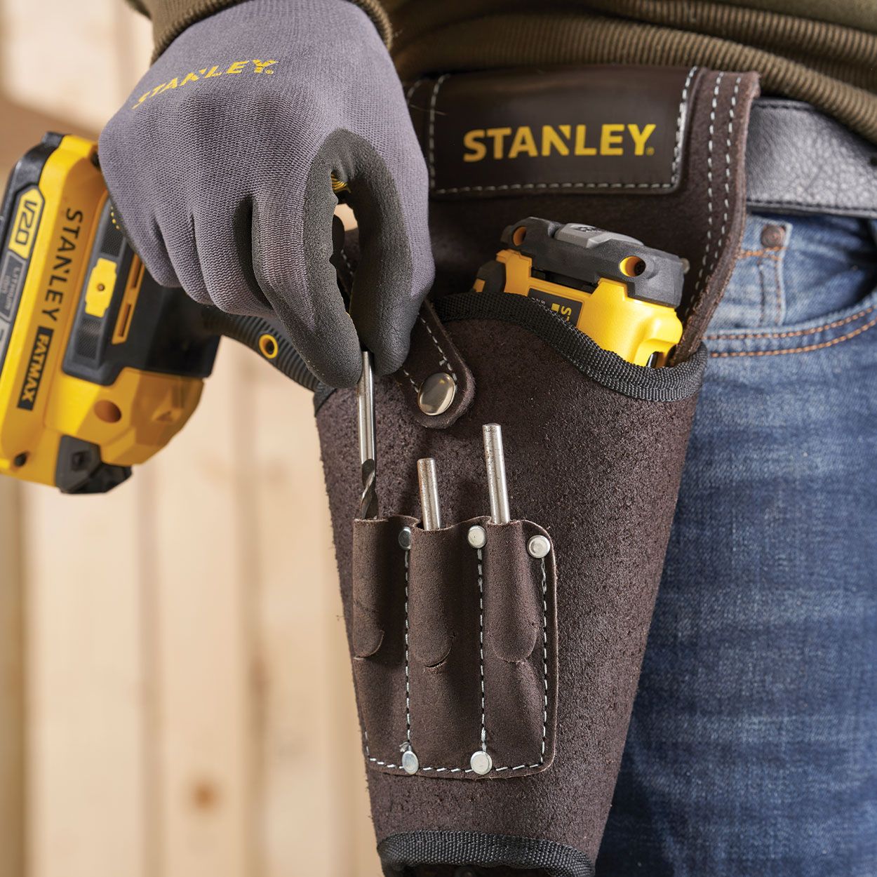 Stanley drill sales holster