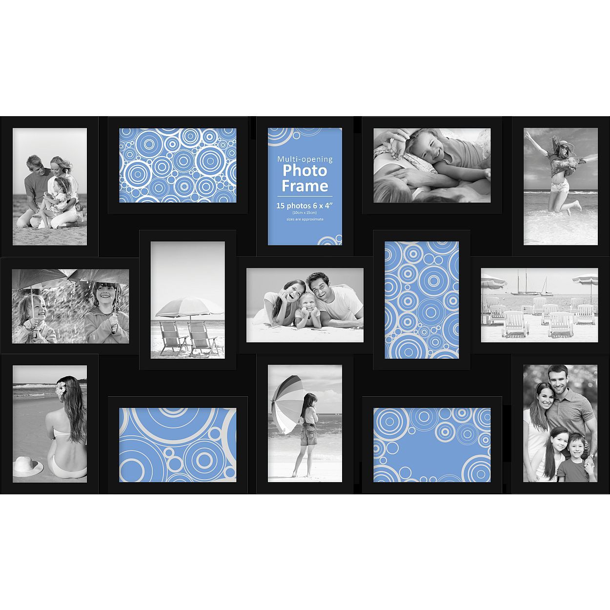 Multi Frame 15Ap Black