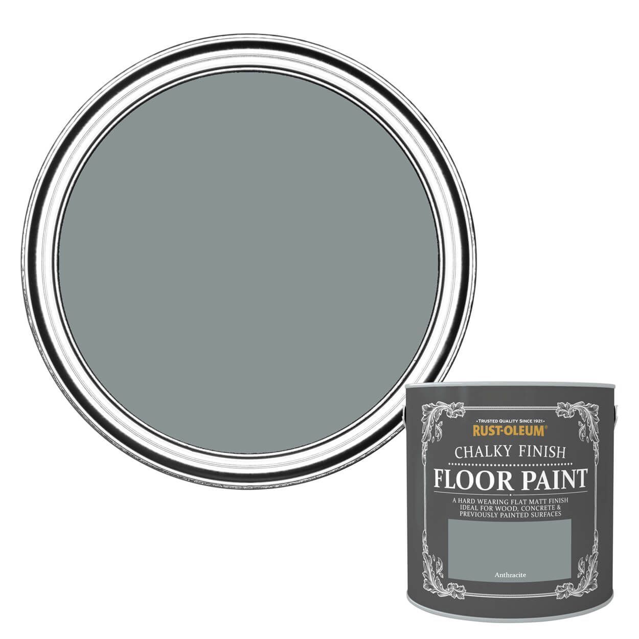 Rustoleum chalk deals paint anthracite