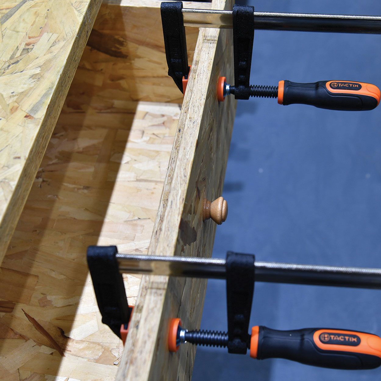 Wood clearance clamps woodies