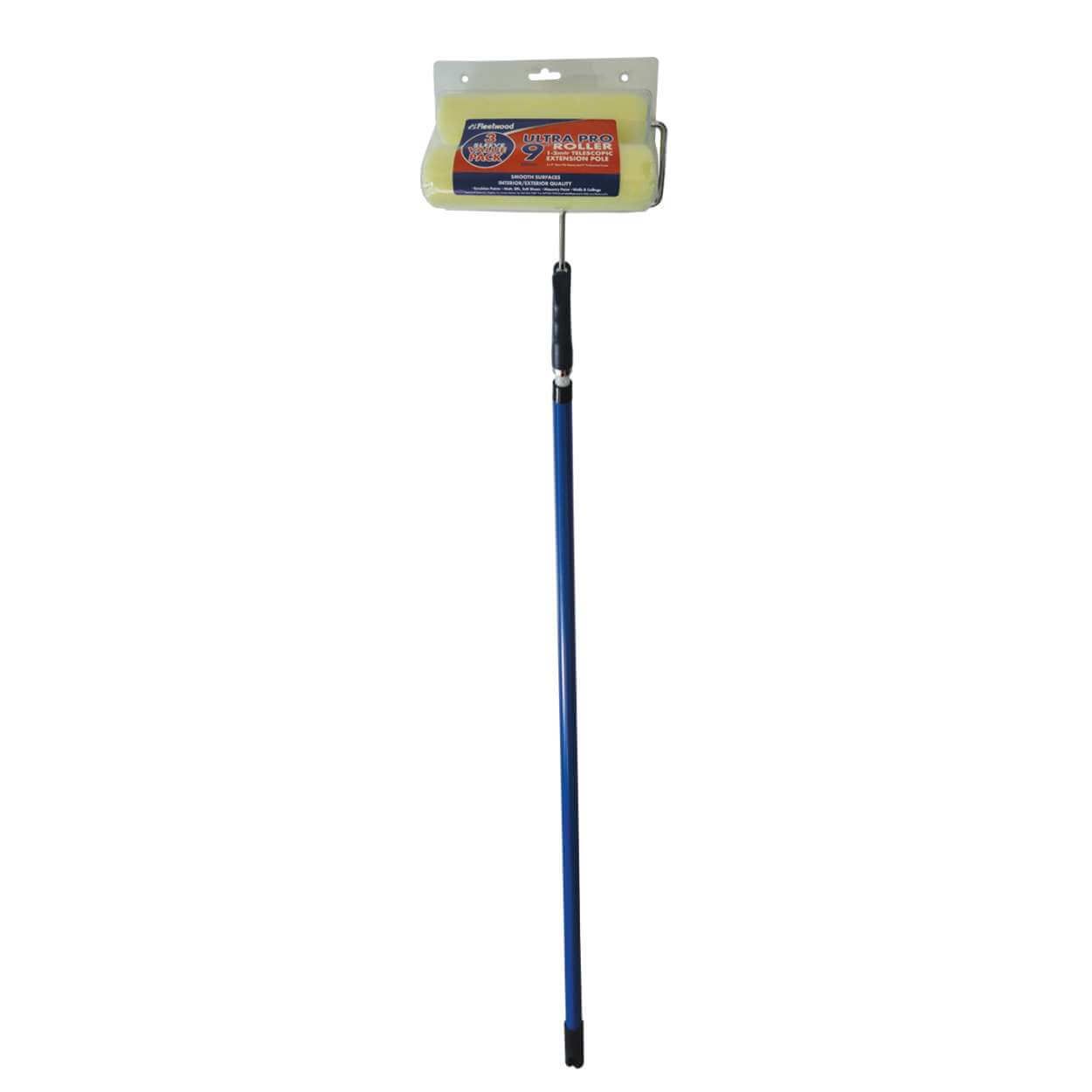 Fleetwood 9" U Litrera Pro Roller & Pole 3 Sleeves