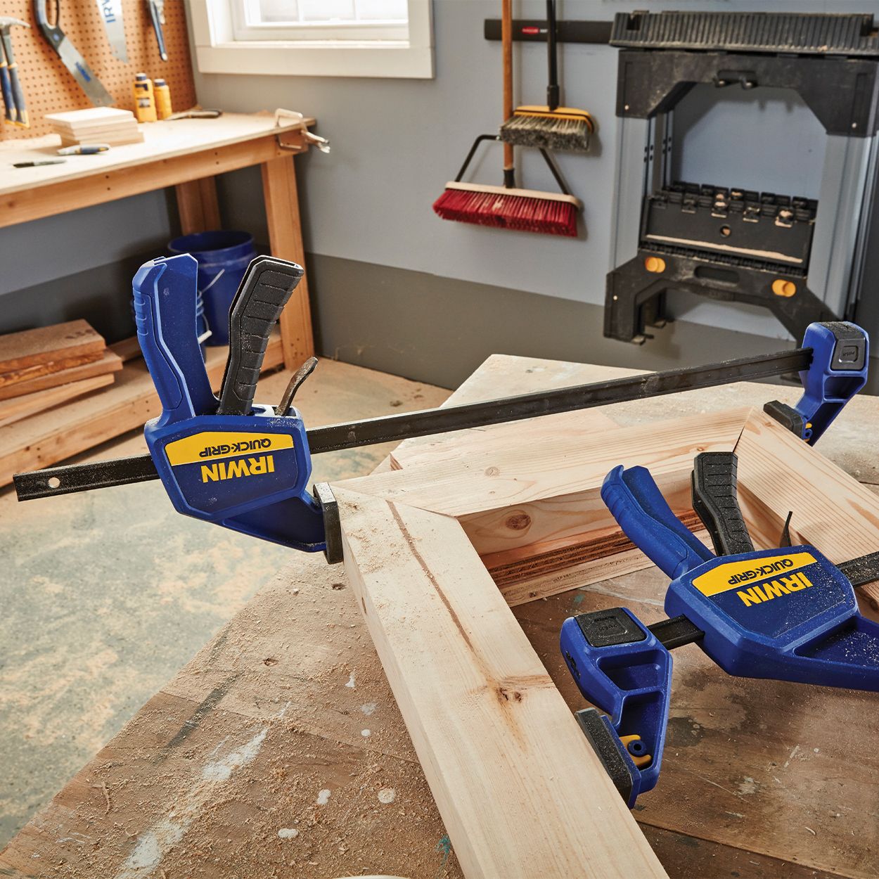 Wood clearance clamps woodies