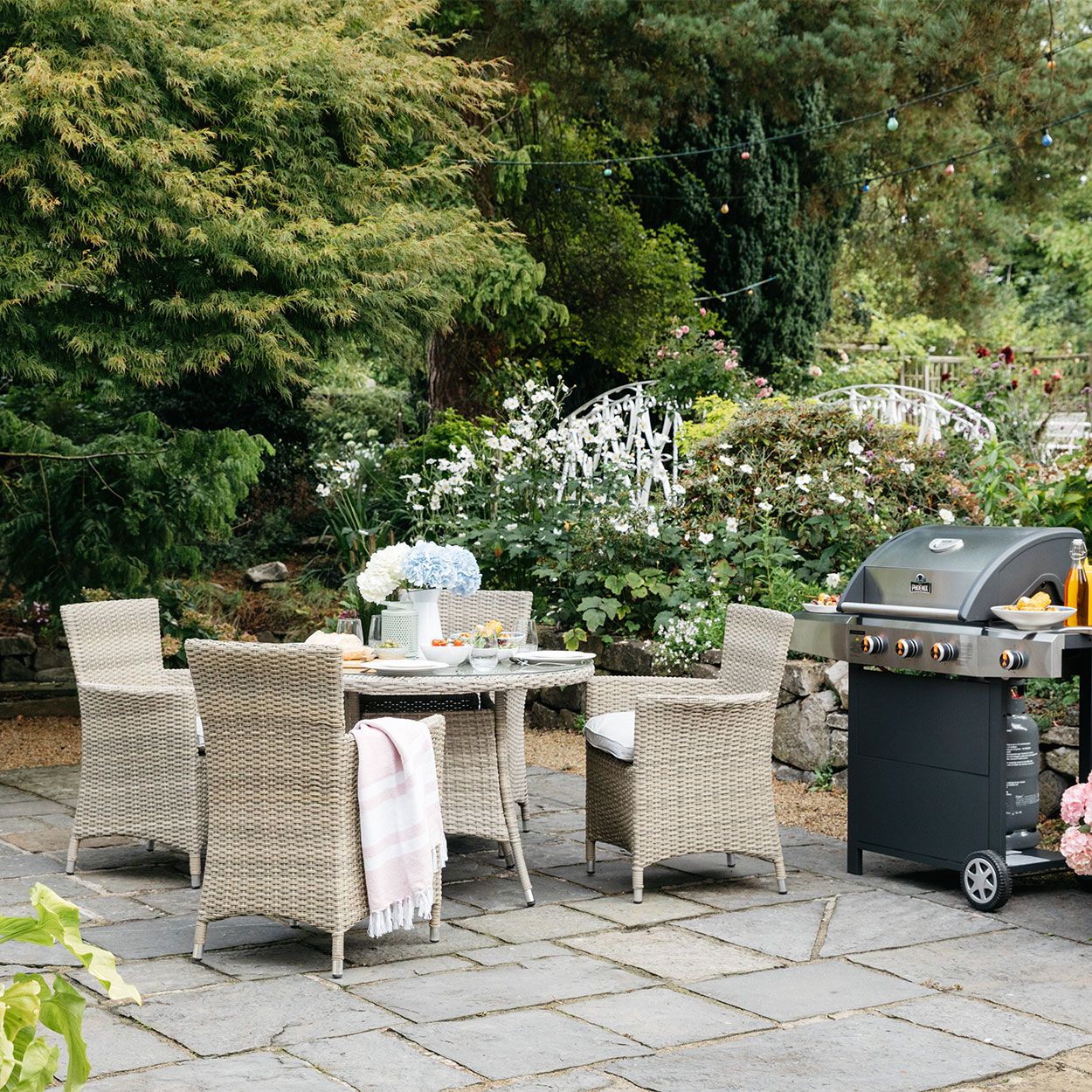 Valencia 4 Seater Rattan Patio Set
