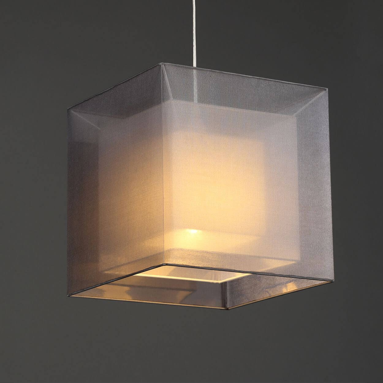 Triple Layer Square Shade Grey