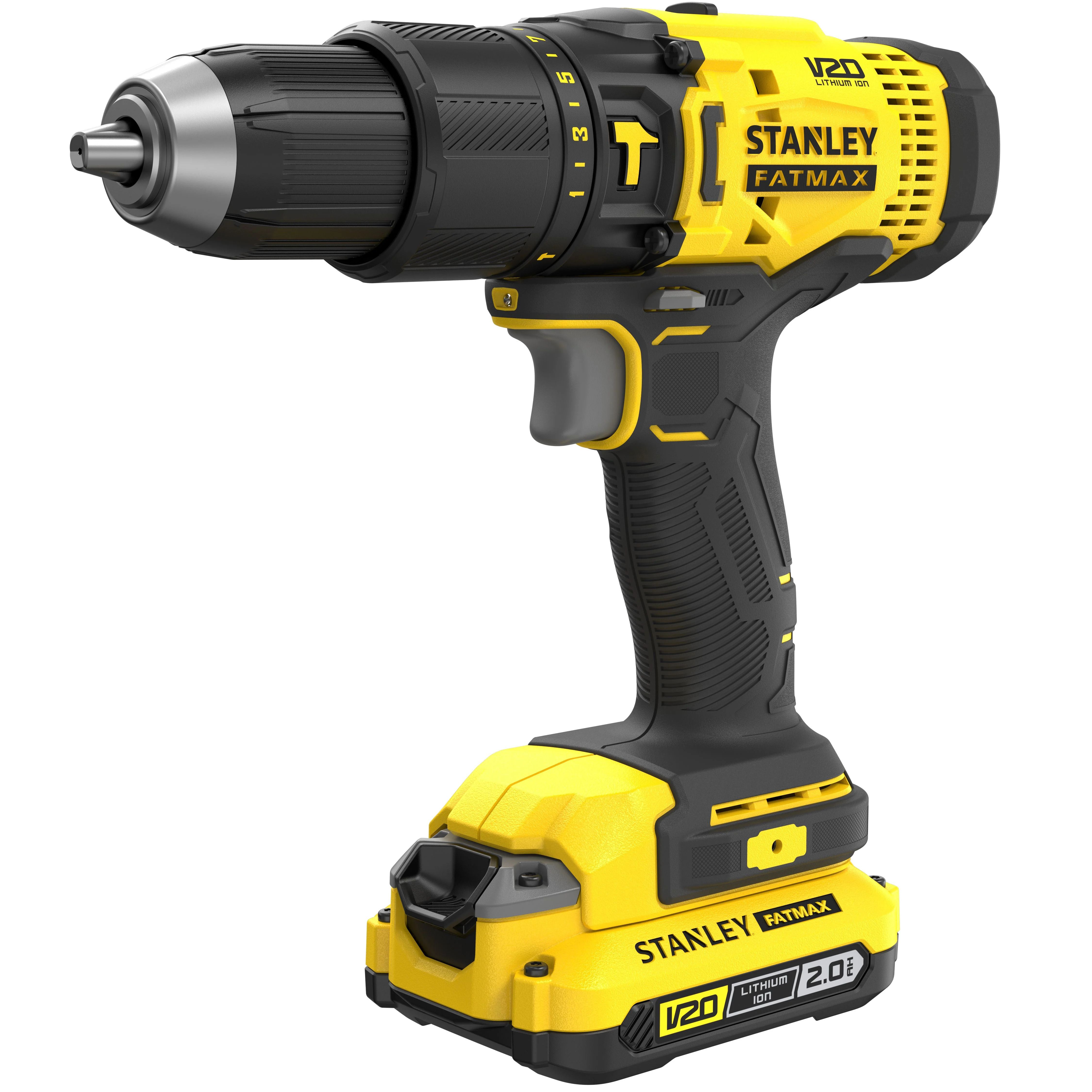 Stanley Fatmax 18V Combi Drill With 2 