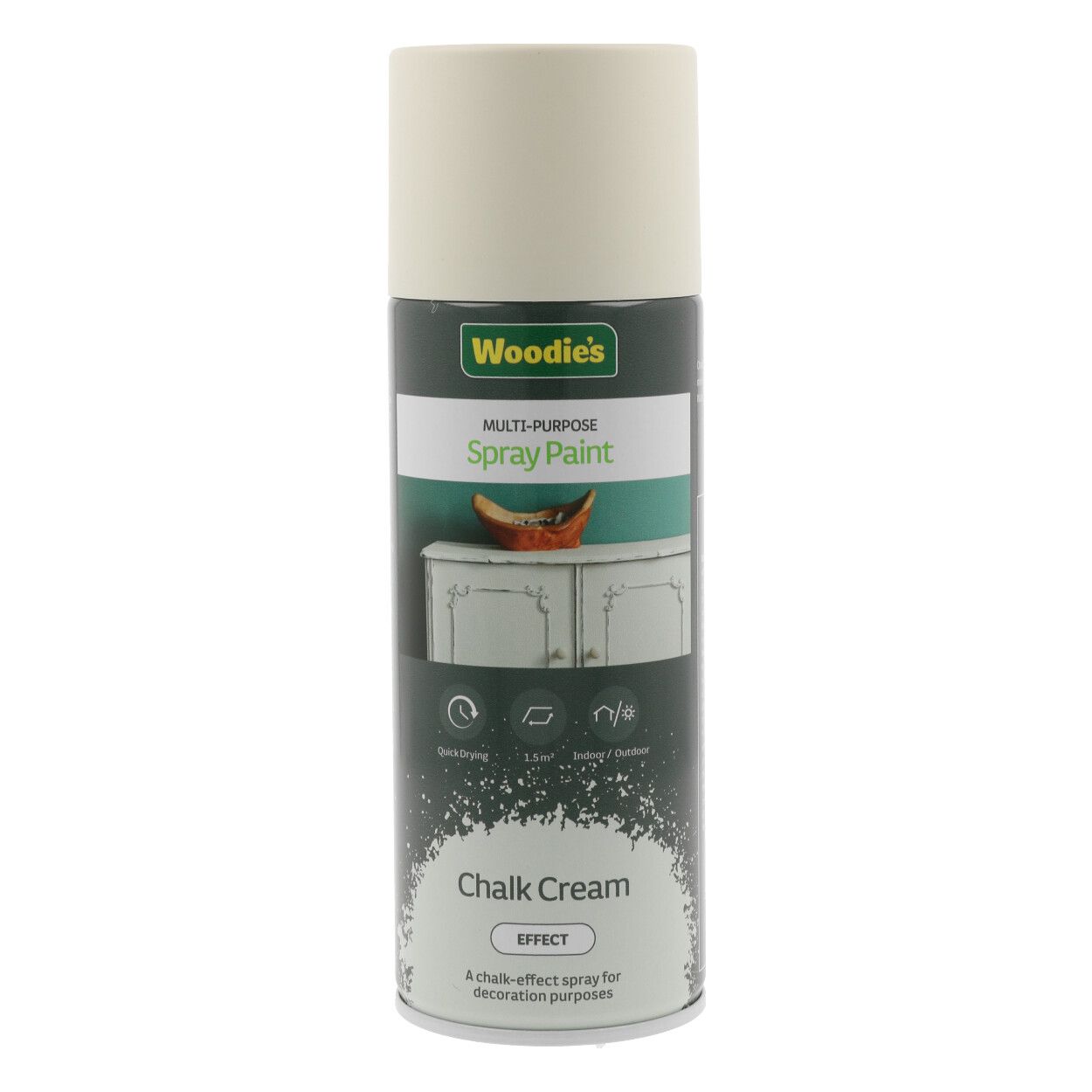 Woodies 400ml Chalk Effect Cream Spray