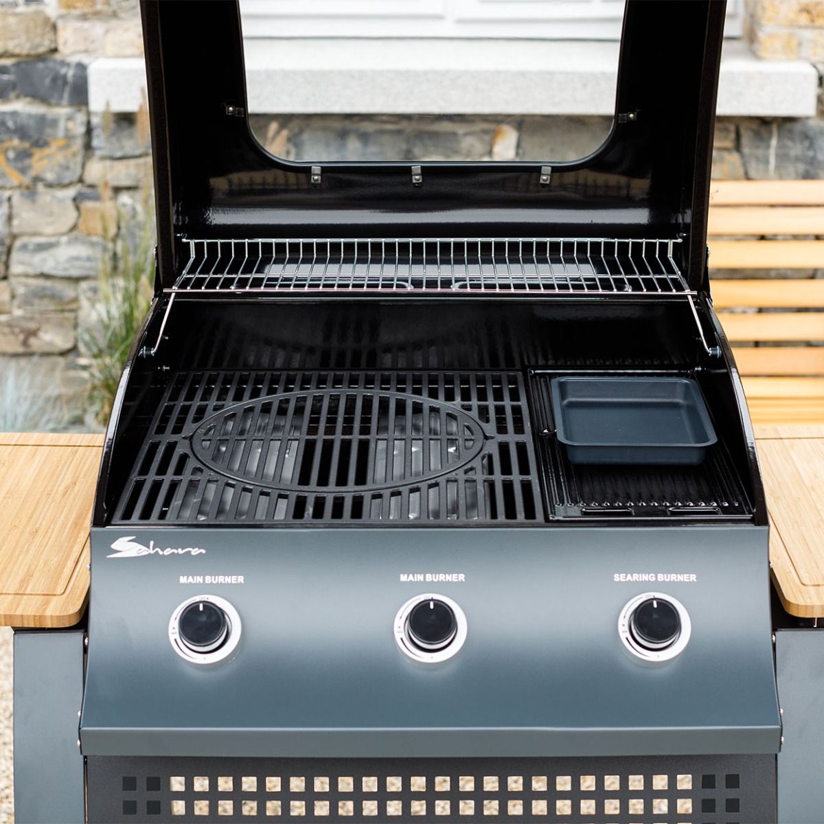 Woodies barbeque top