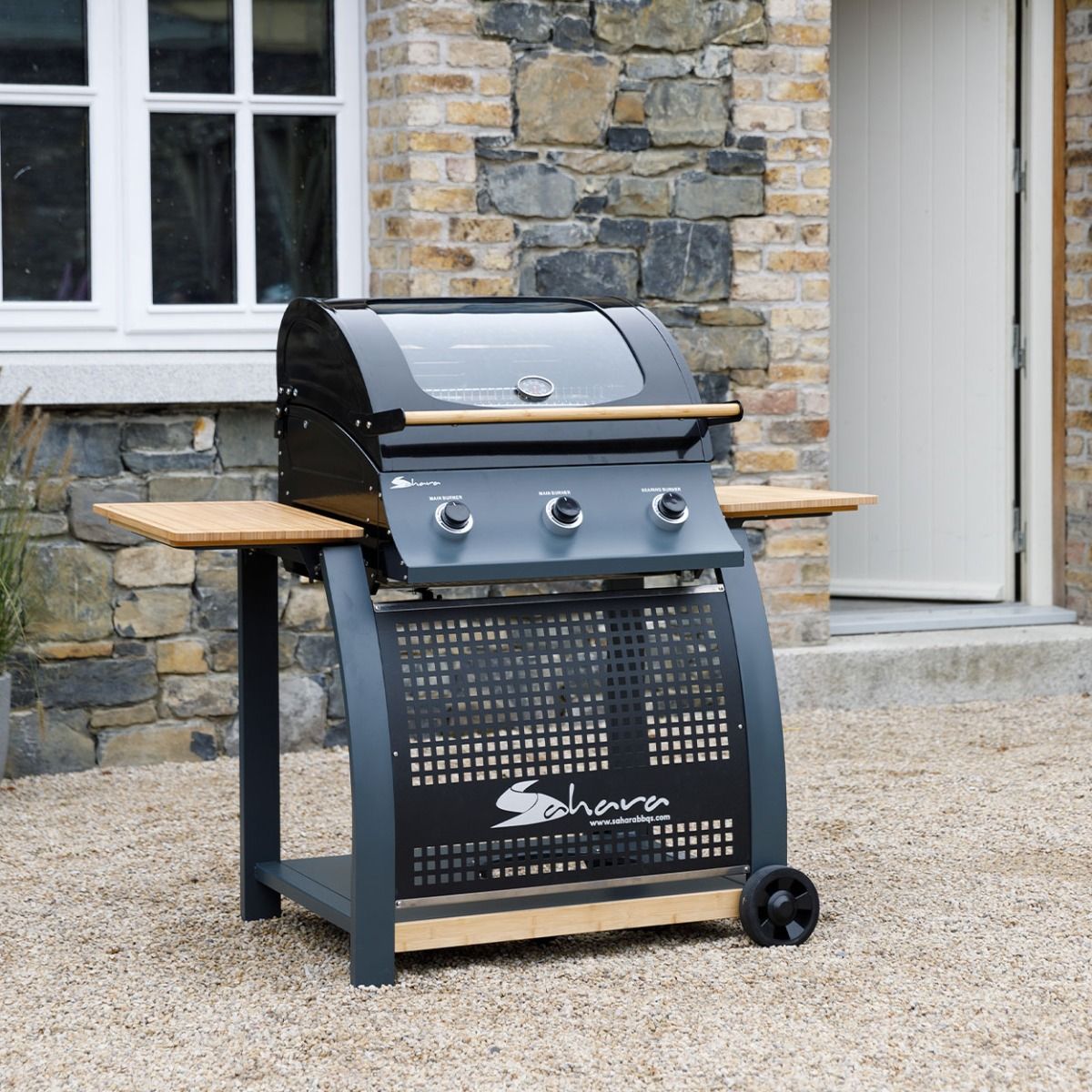 Sahara S350 3 Burner Gas BBQ