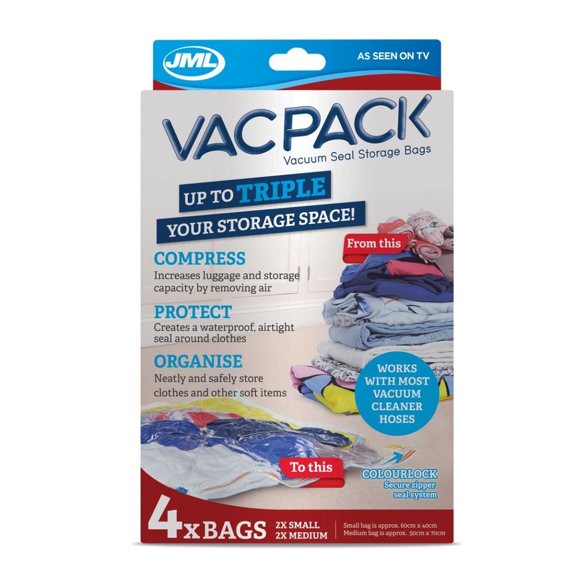 Jml vacuum storage bags clearance