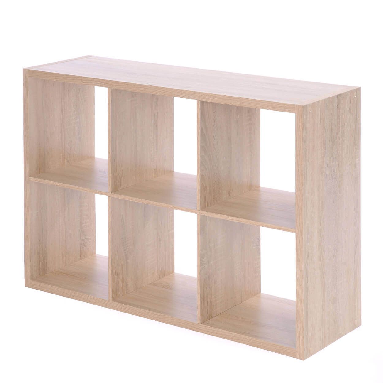 Oak top cube storage