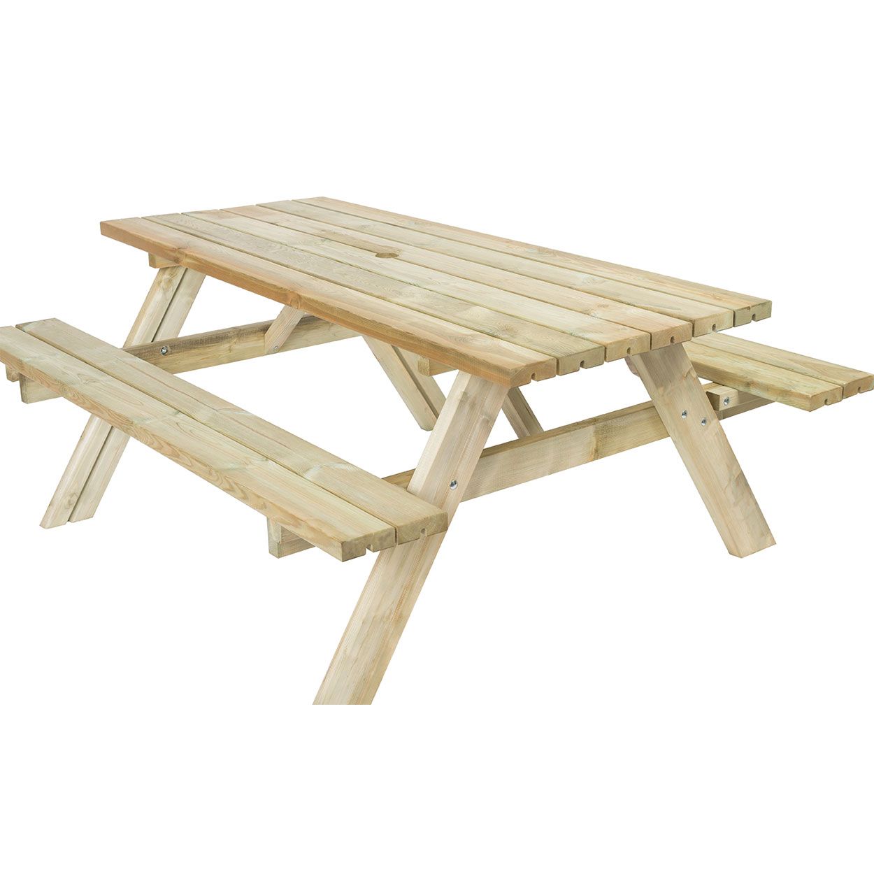 Wooden Picnic Bench Set Woodie S