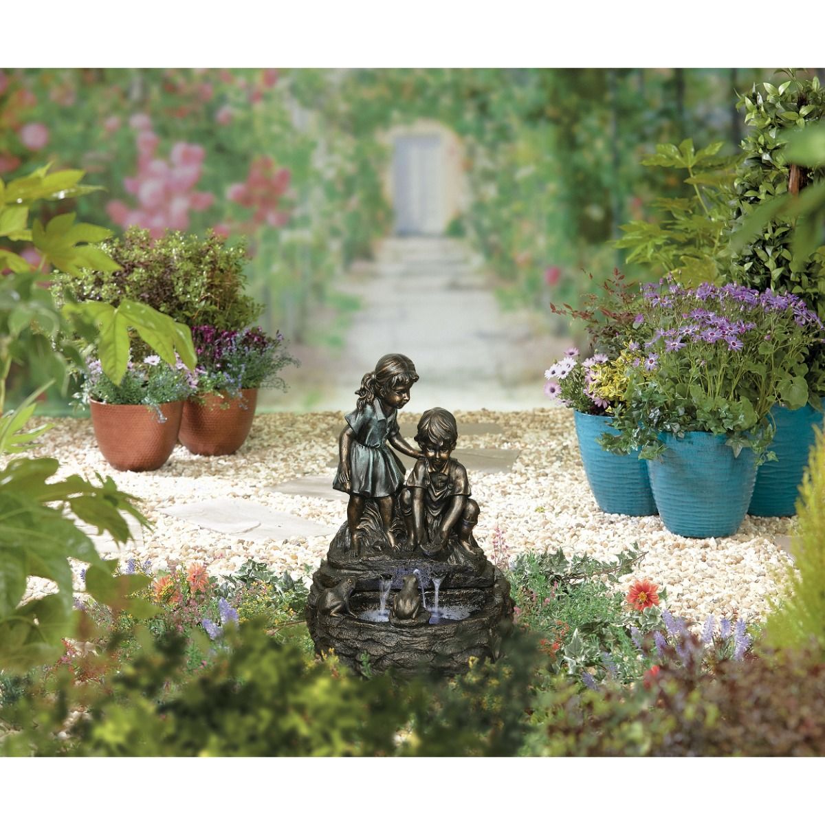 Curious Children Water Feature Inc Led