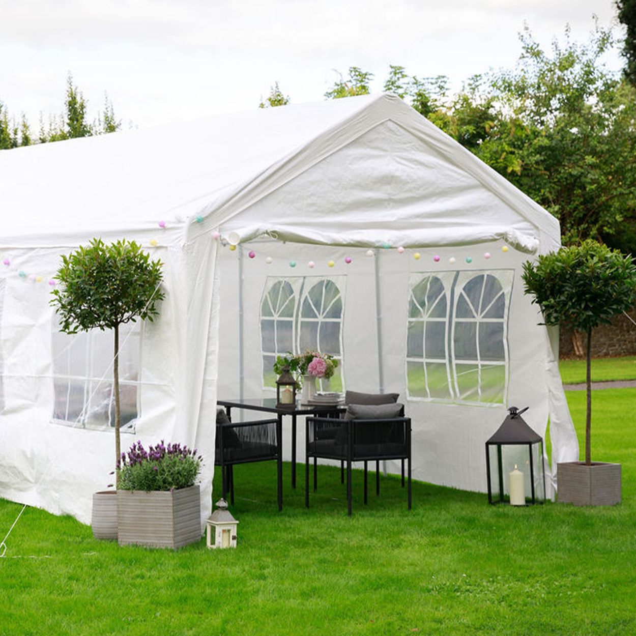 Steel Party Tent 3m x 6m