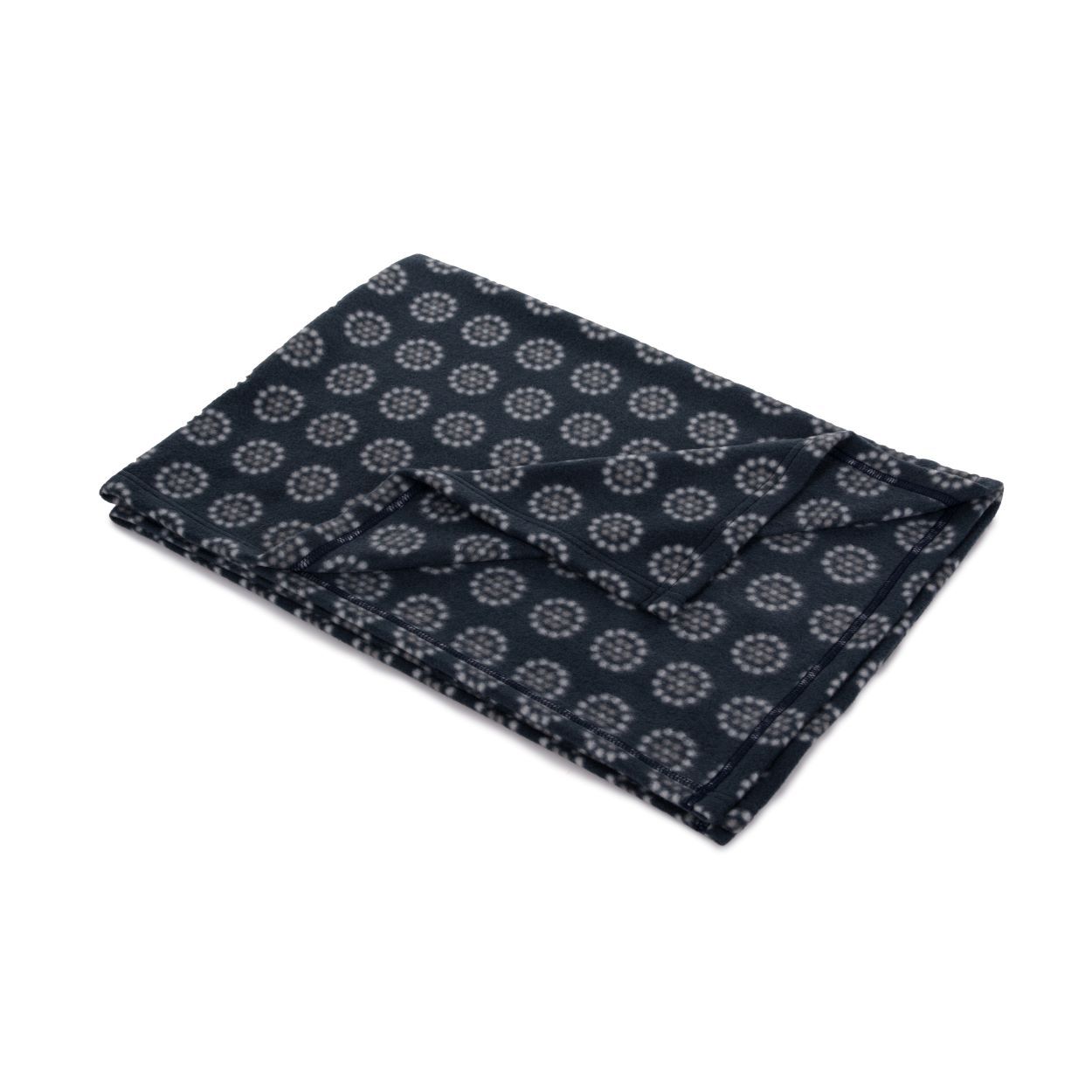 Navy Spot Blanket