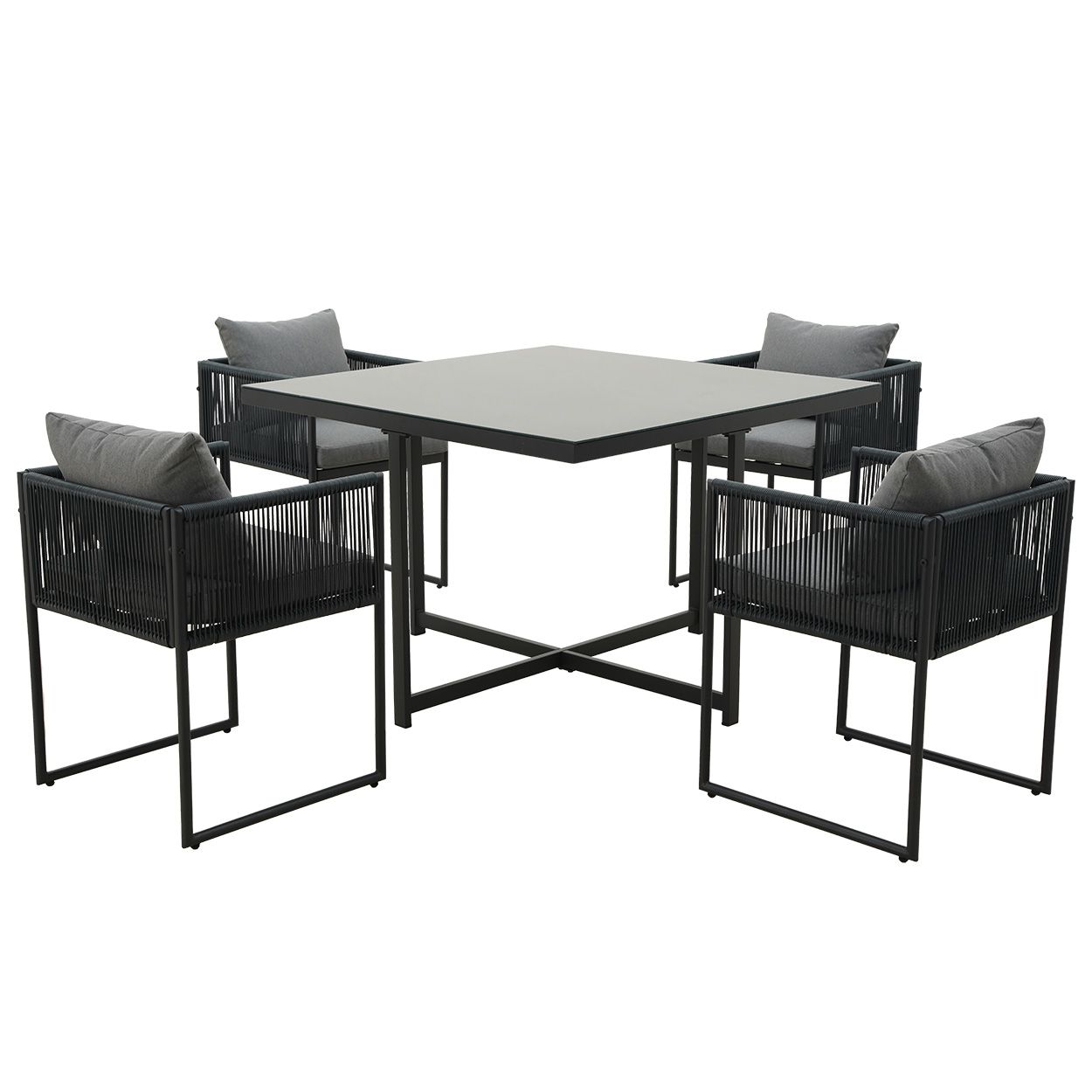 Santorini 4 Seater Room Saver Set Woodie s