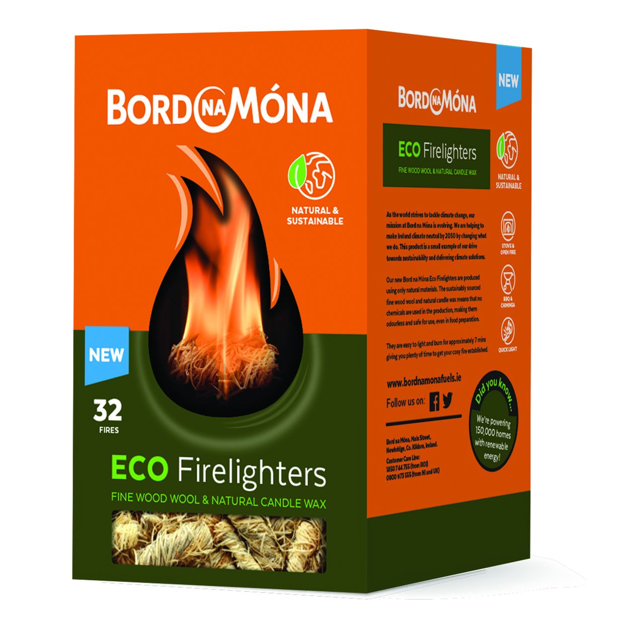 Bord Na Mona Eco Firelighters | Woodie's
