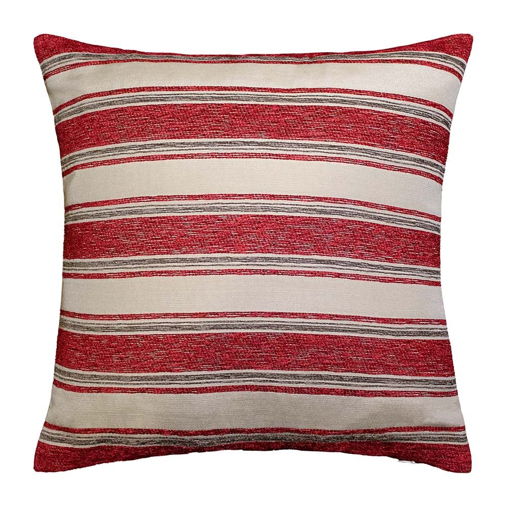 Red Stripe43Cm Cushion