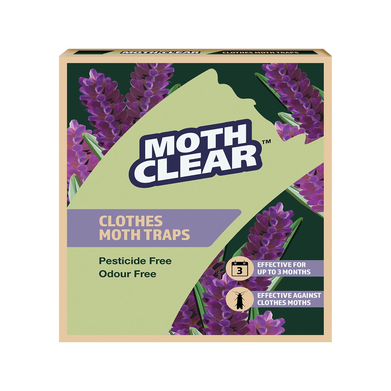Moth Clear Clothes Moth Trap 2 Pack