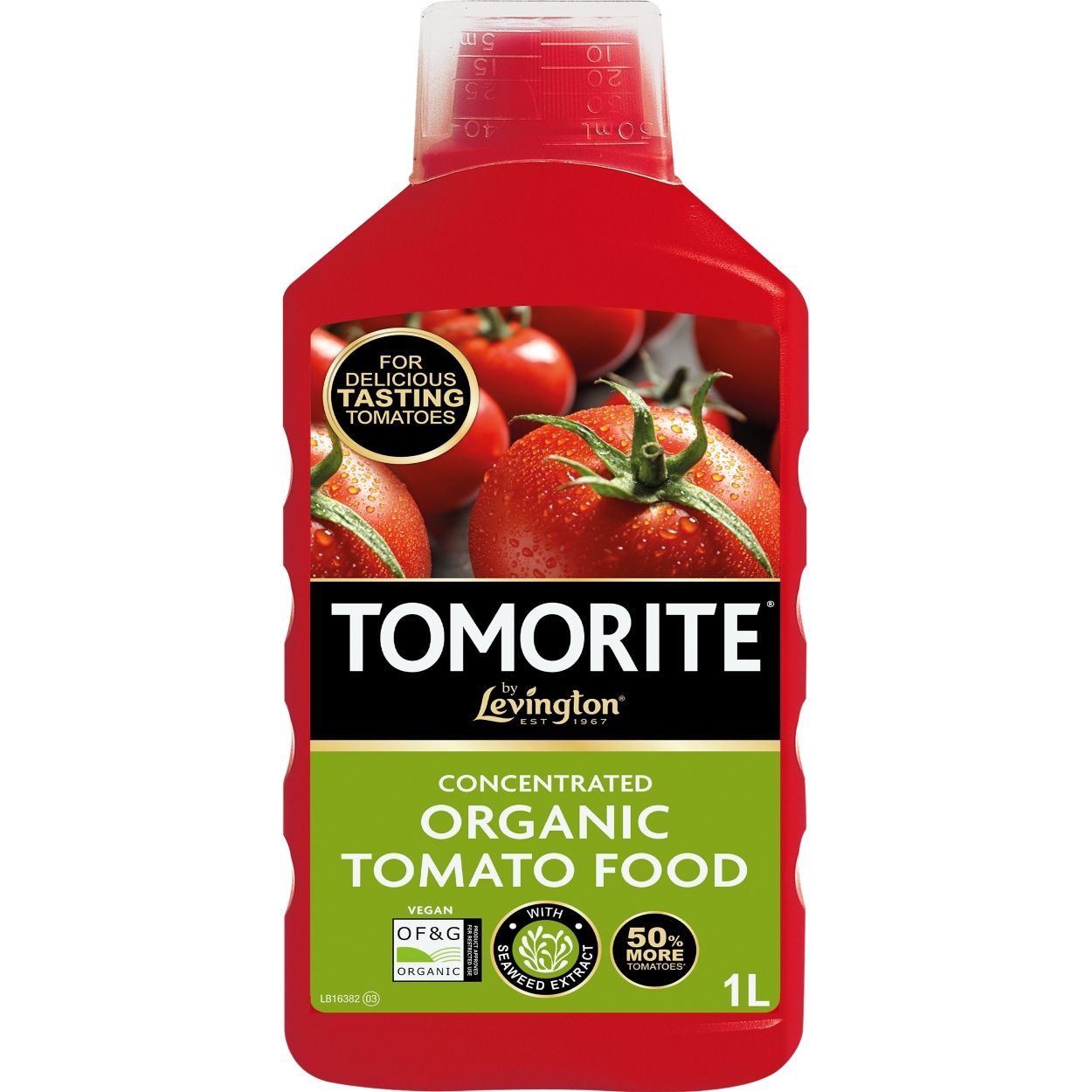 Levington Organic Tomorite Concentrate 1L