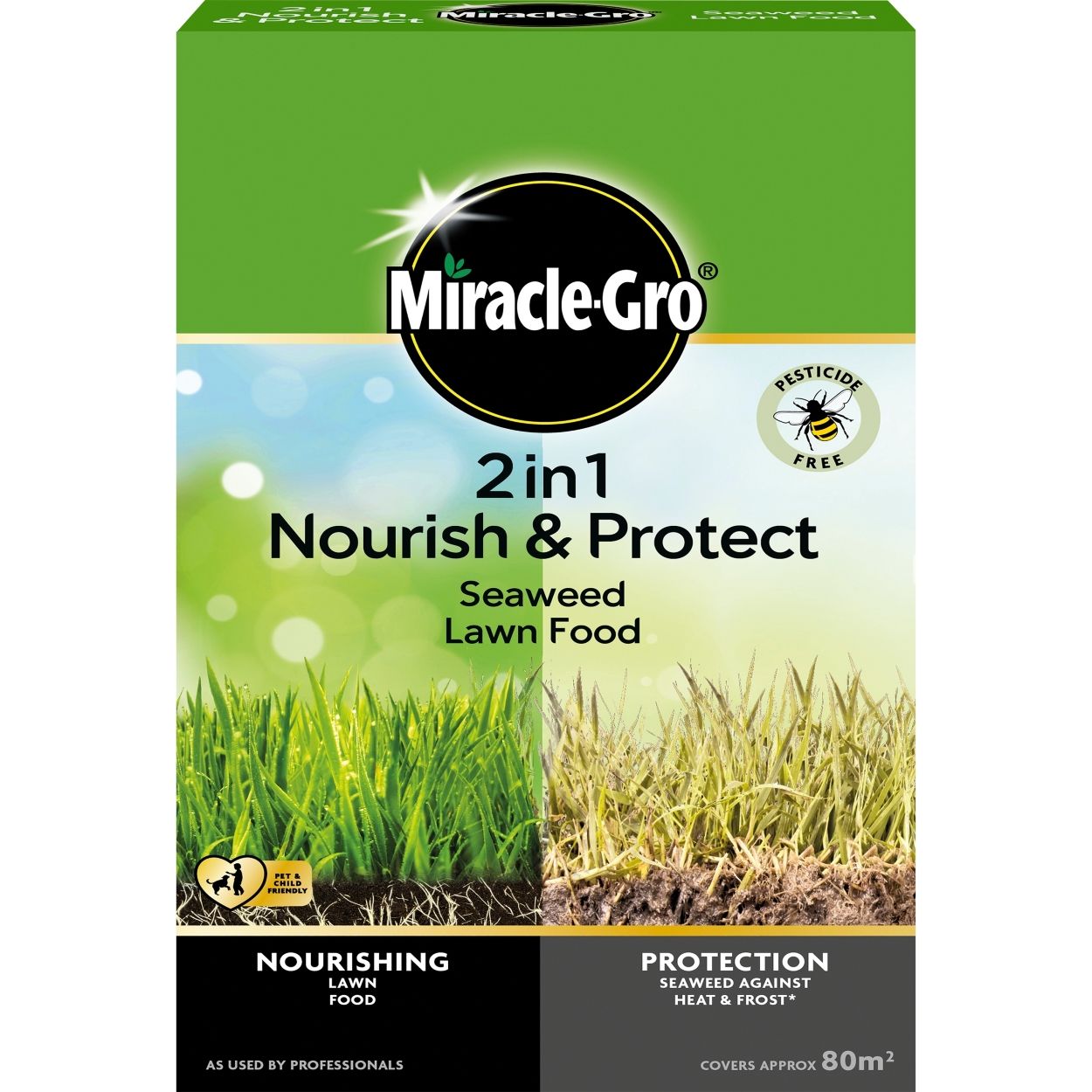 Miracle Go 2 in 1 Nourish & Protect Seaweed Lawn Food 80ml