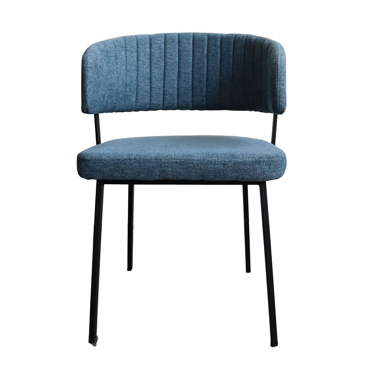 Maelis Chair Blue Fabric Set of 2