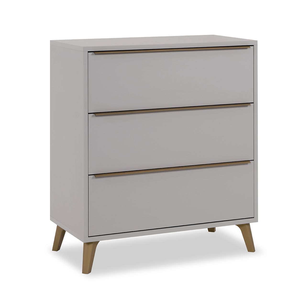 Luna Grey And Brass Chest Of Drawers